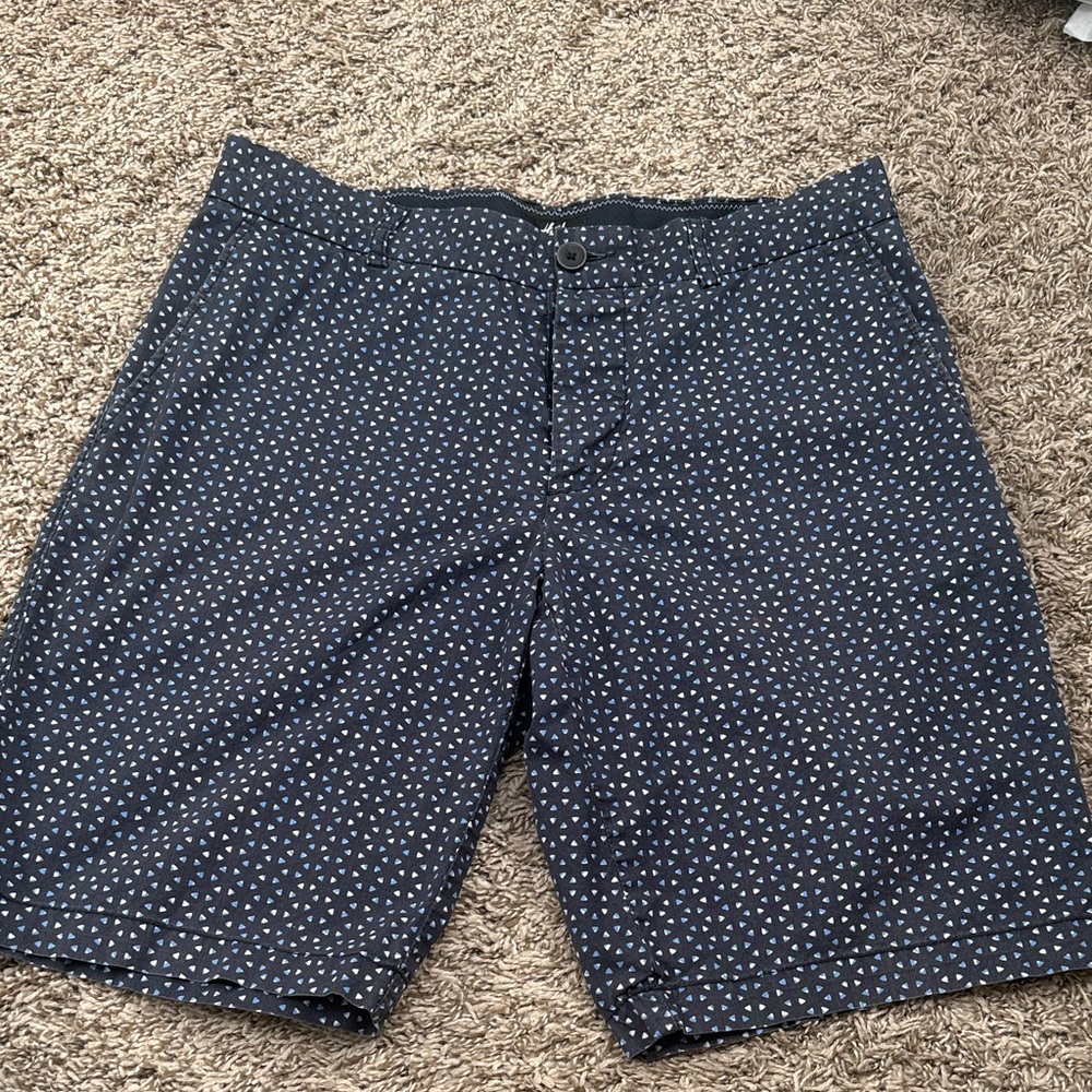 H&M Men's Blue Star Pattern Shorts